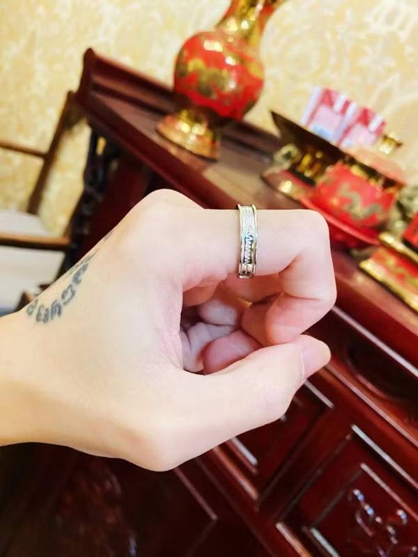 龍婆叻 百萬純銀開口法戒 #戒指 #純銀 #貴人