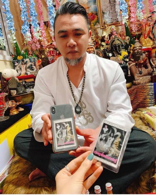 阿贊努 九尾狐仙符片