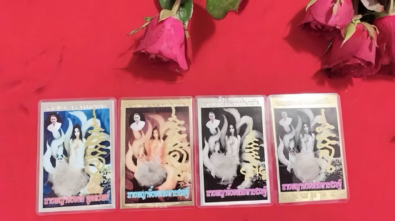 阿贊努 九尾狐仙符片