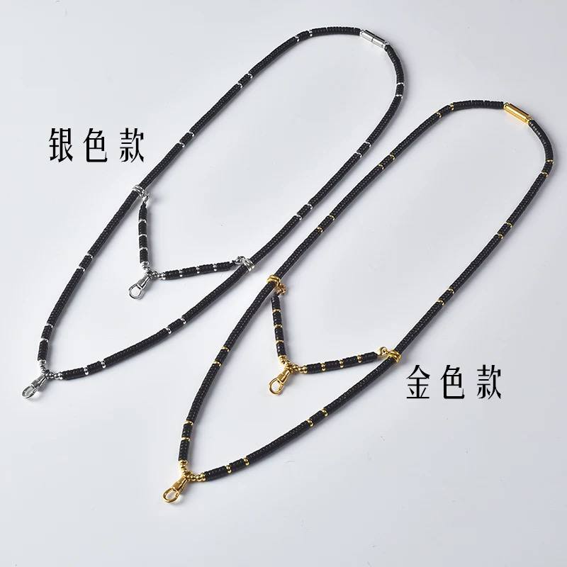 天然椰殼 雙掛 佛牌鍊子
